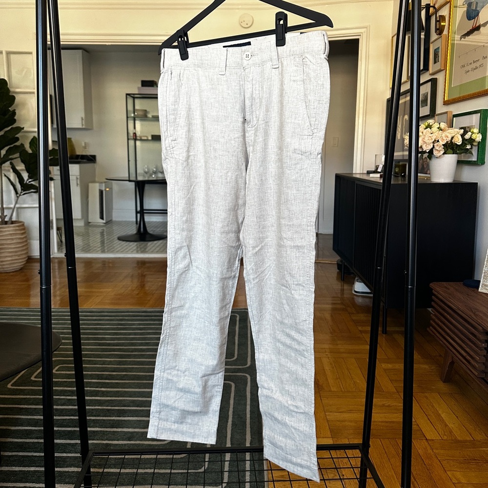 Abercrombie linen blend pants size 31x32